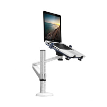 Alumínio liga de alumínio Telescópico Universal Rotativo Laptop Arm Stand Bandeja de comprimidos